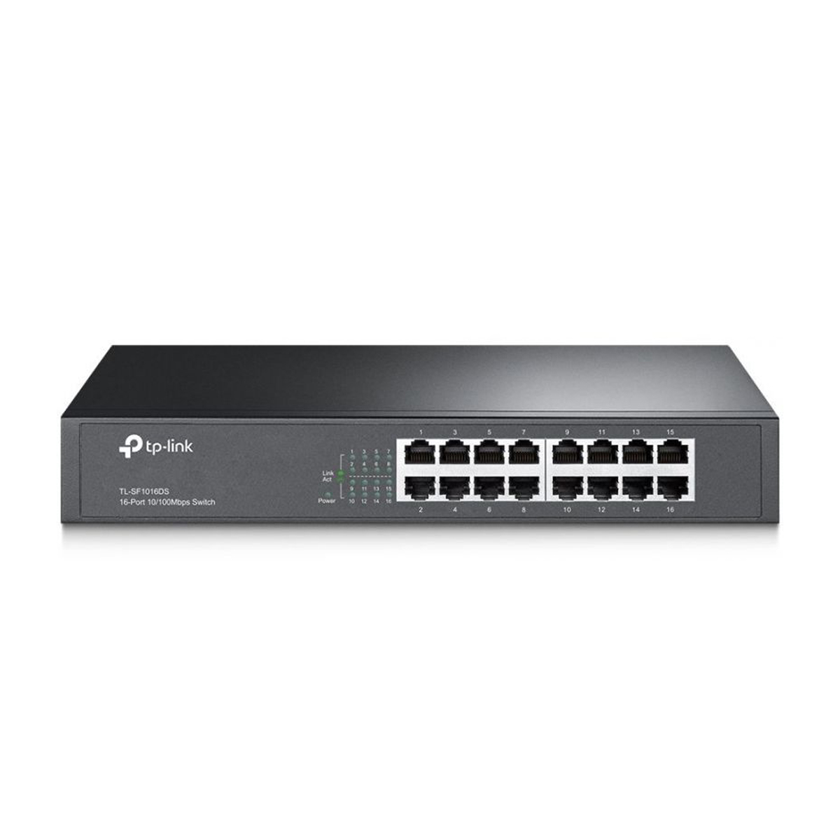 قیمت و خرید سوییچ شبکه رکمونت/دسکتاپ 16 پورت تی پی لینک مدل TL-SF1016DS | نت ران